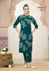 Prapti Vol 3 by Suryajyoti Cotton Long Princess Wholesale Cut Co Ord Set In India